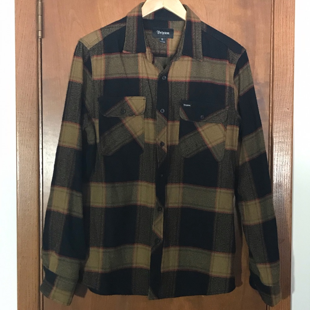 Brixton long sleeved flannel